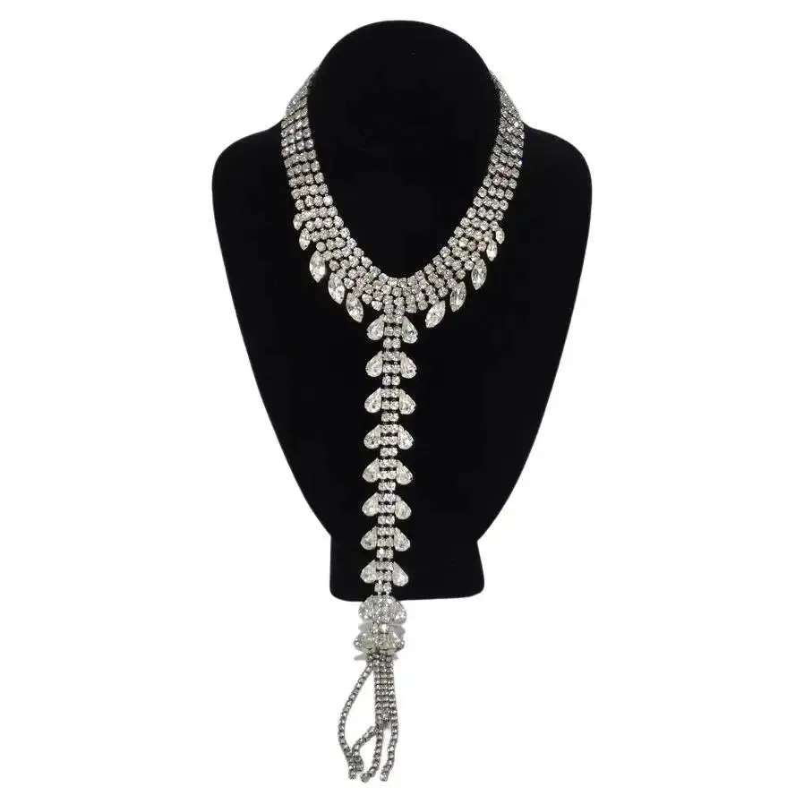 1970 Diamond Drop Necklace