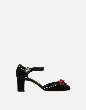 Ankle Strap Embellished Sandals