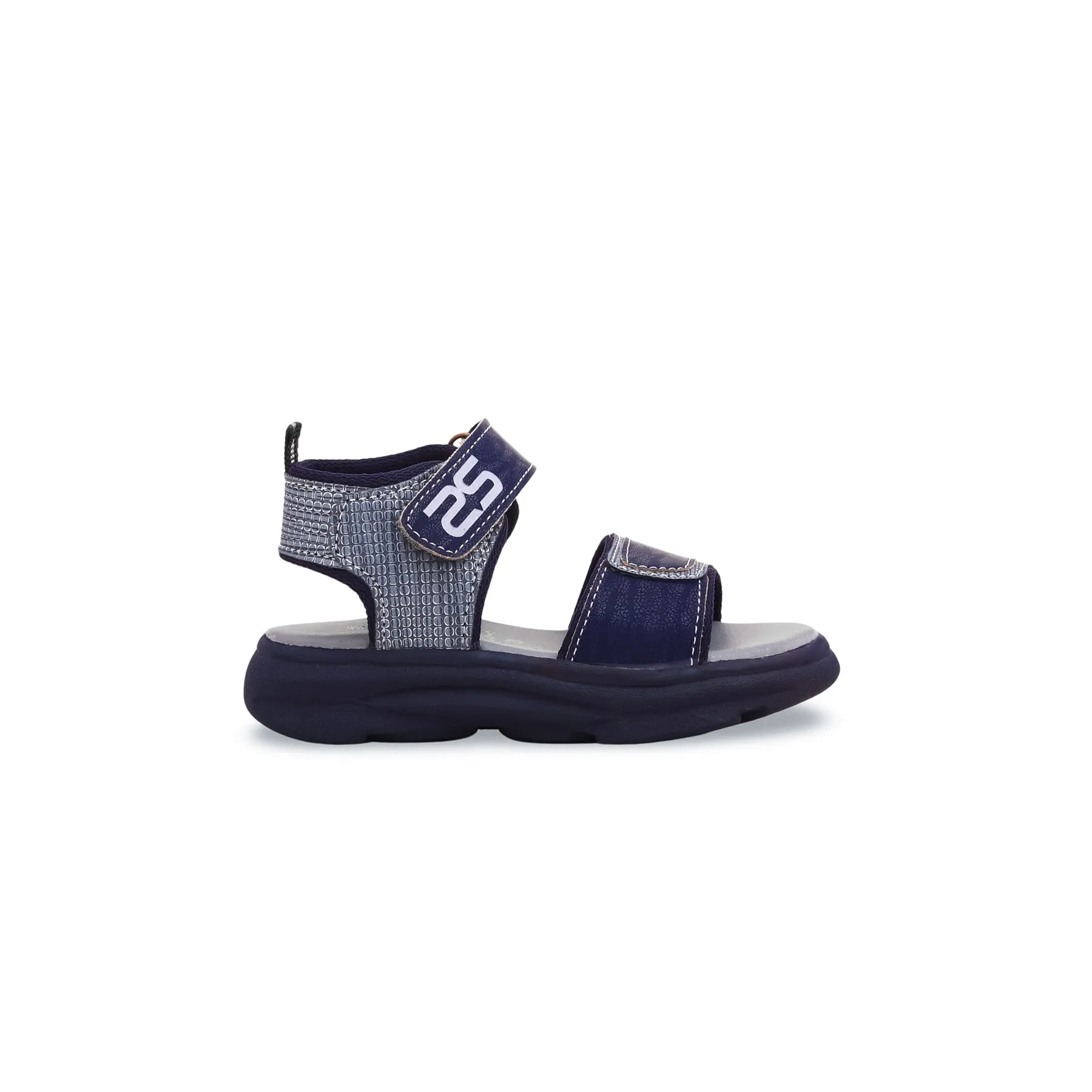 Boys Navy Formal Sandal KD9449