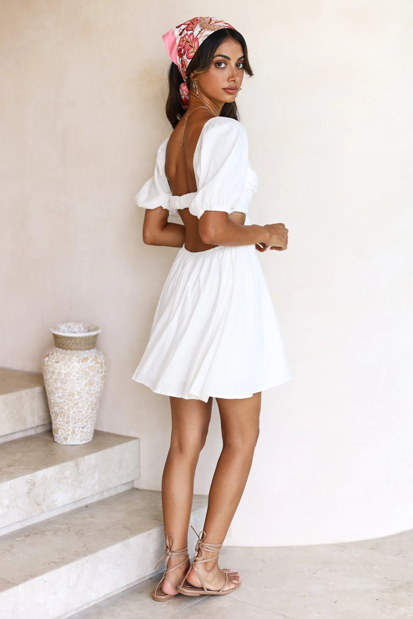 Bright Smiles Dress White