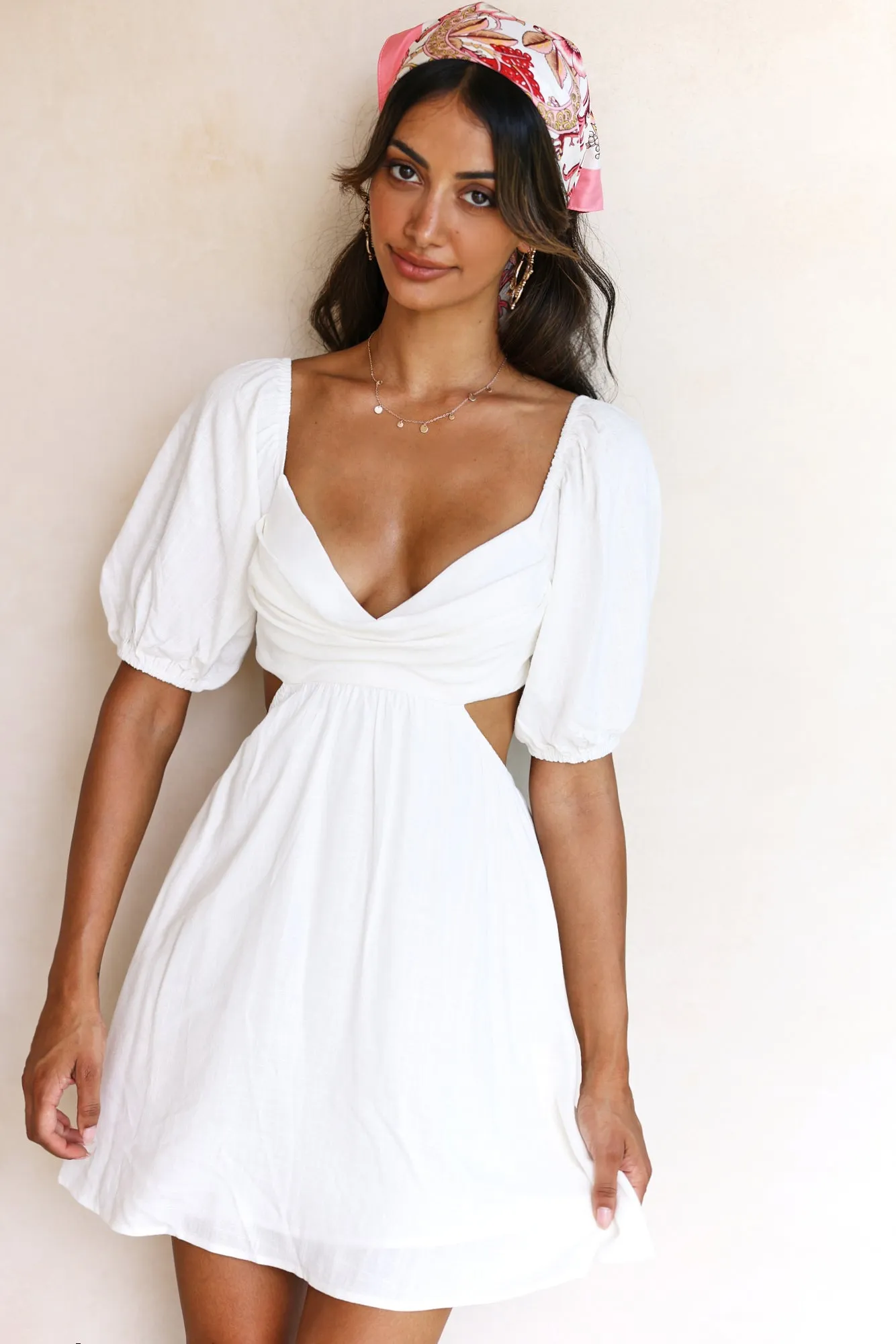 Bright Smiles Dress White