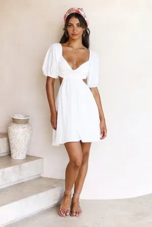 Bright Smiles Dress White
