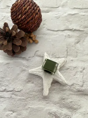 Calitaa Luxury Collection Cube Bead Khaki