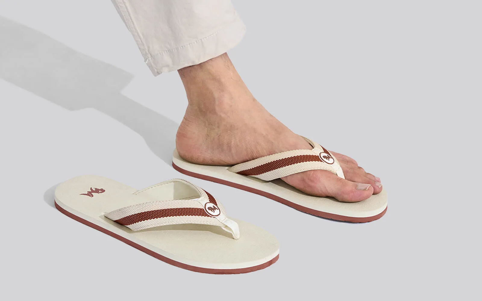 Cozy Flips : Beige-Brown