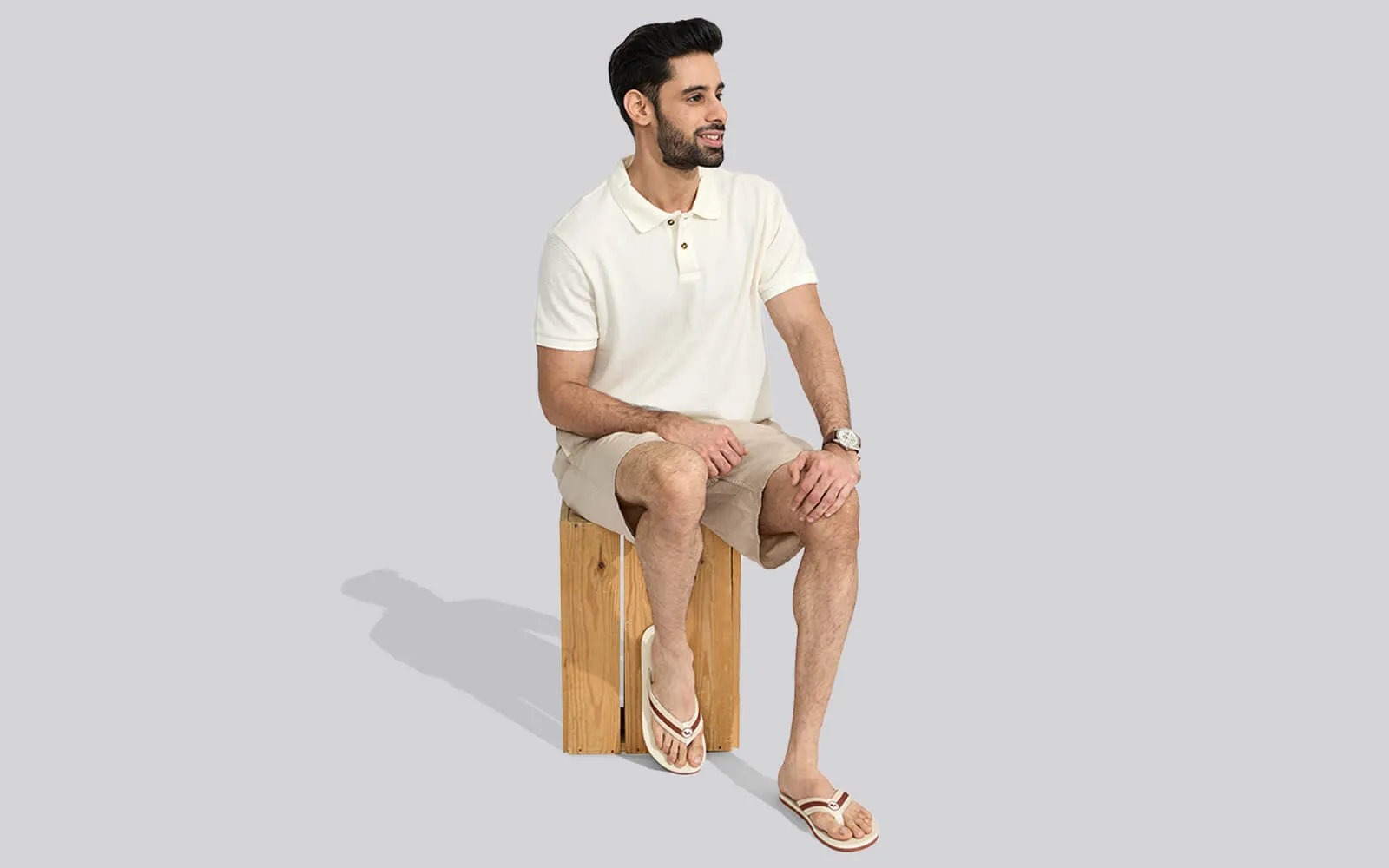 Cozy Flips : Beige-Brown