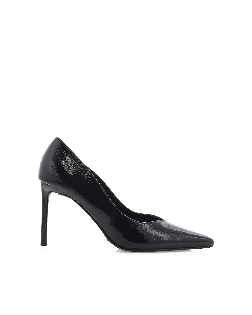 FABIOLA - BLACK CRINKLE PATENT