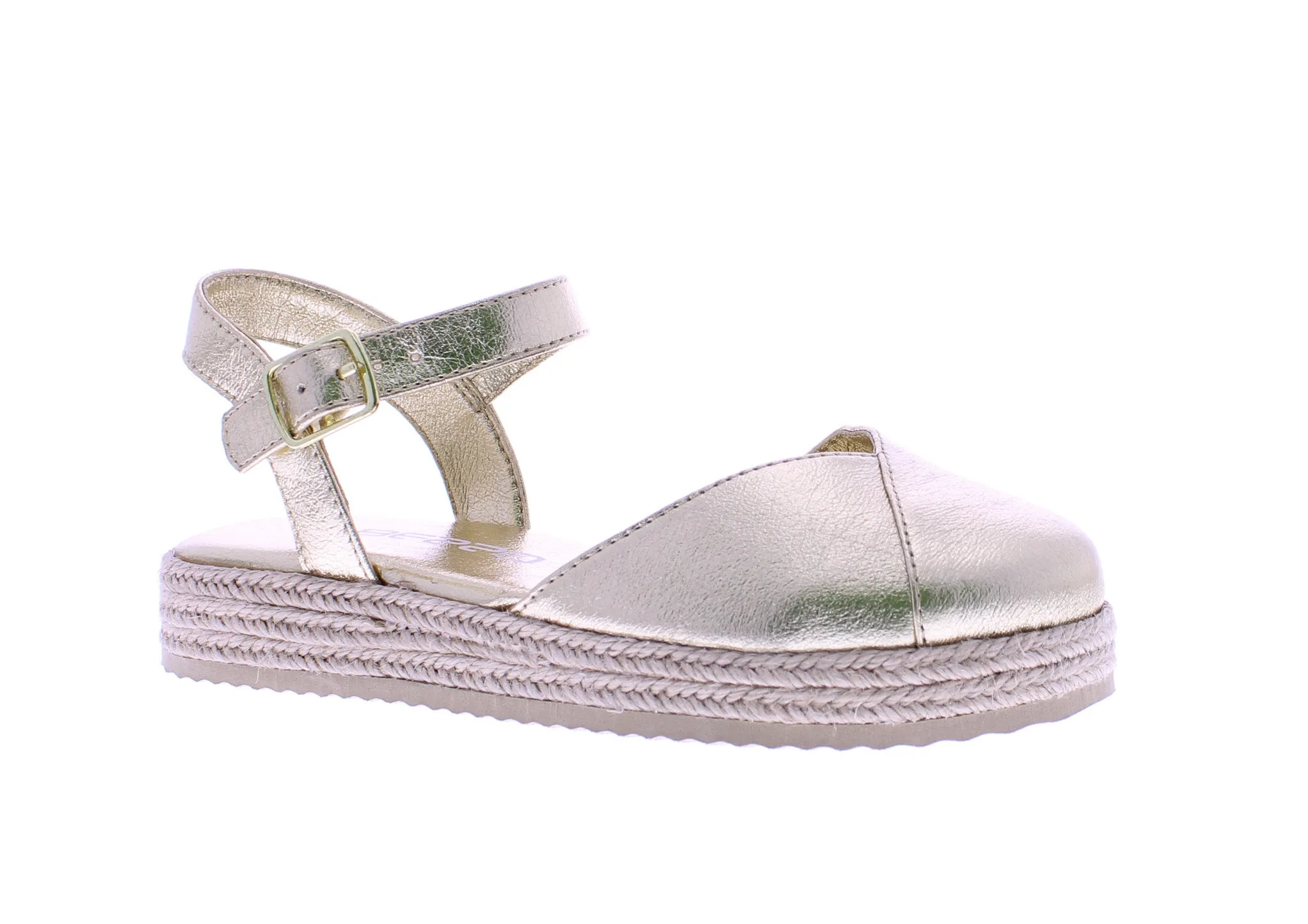 Girls Closed Toe Yute Flatform Sandal