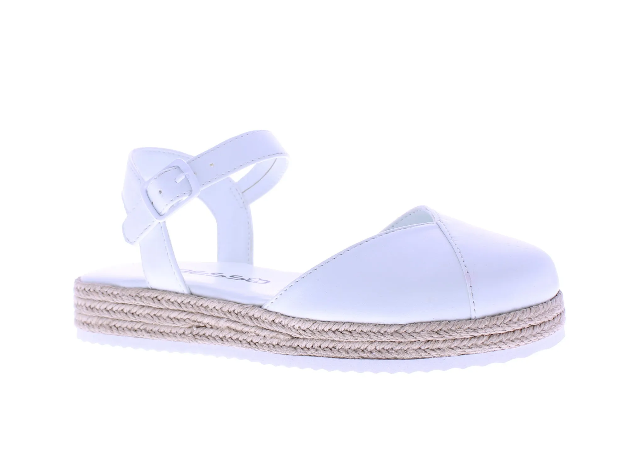 Girls Closed Toe Yute Flatform Sandal