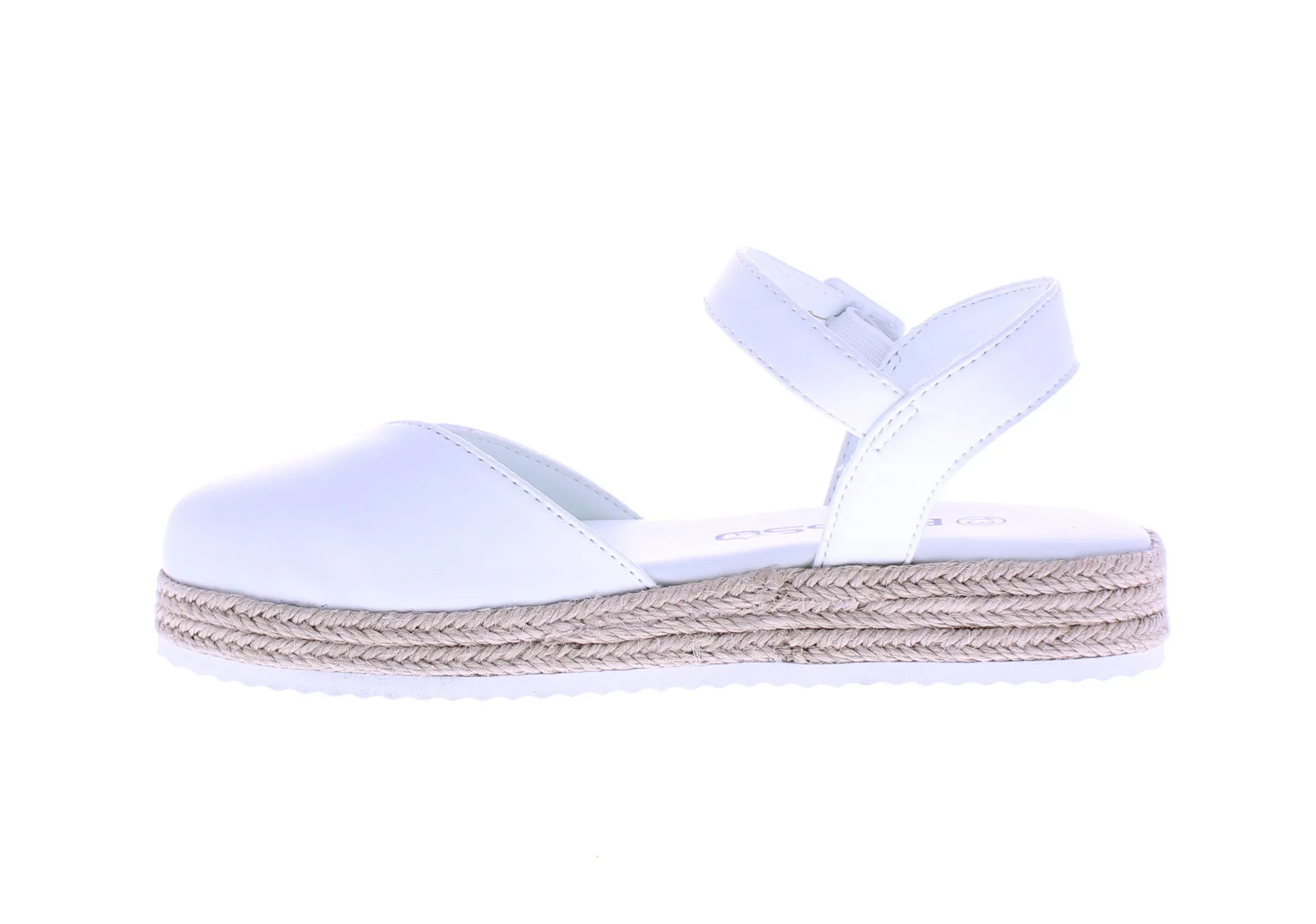Girls Closed Toe Yute Flatform Sandal