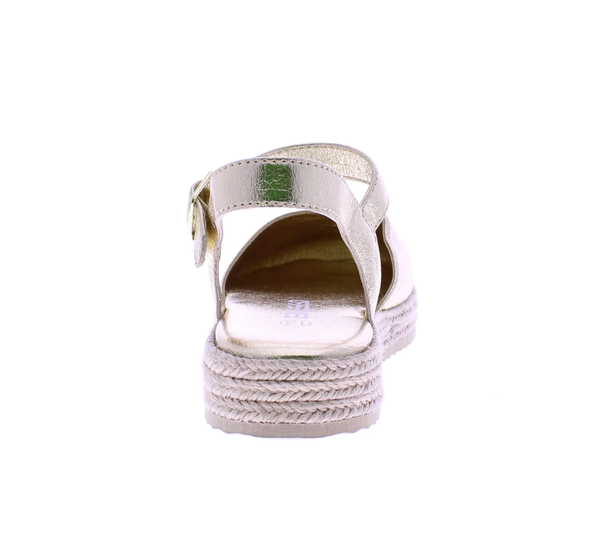Girls Closed Toe Yute Flatform Sandal