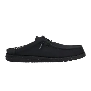 HEY DUDE- MEN'S WALLY SLIP STRETCH CANVAS MULE