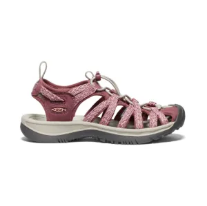 Keen Women's Whisper Closed Toe Sandals (Rose Brown/Peach Parfait)