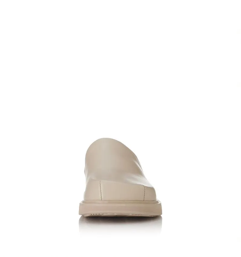 Neko Slide - Cream Leather
