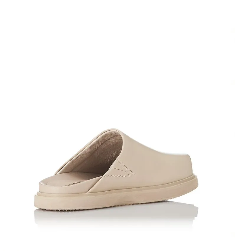 Neko Slide - Cream Leather
