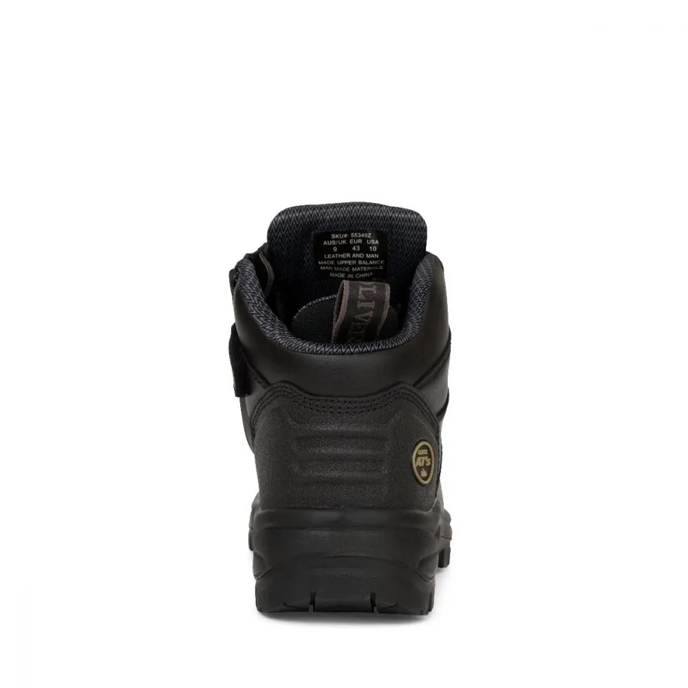 Oliver Left Zip 130mm Black Boot - 55-340Z