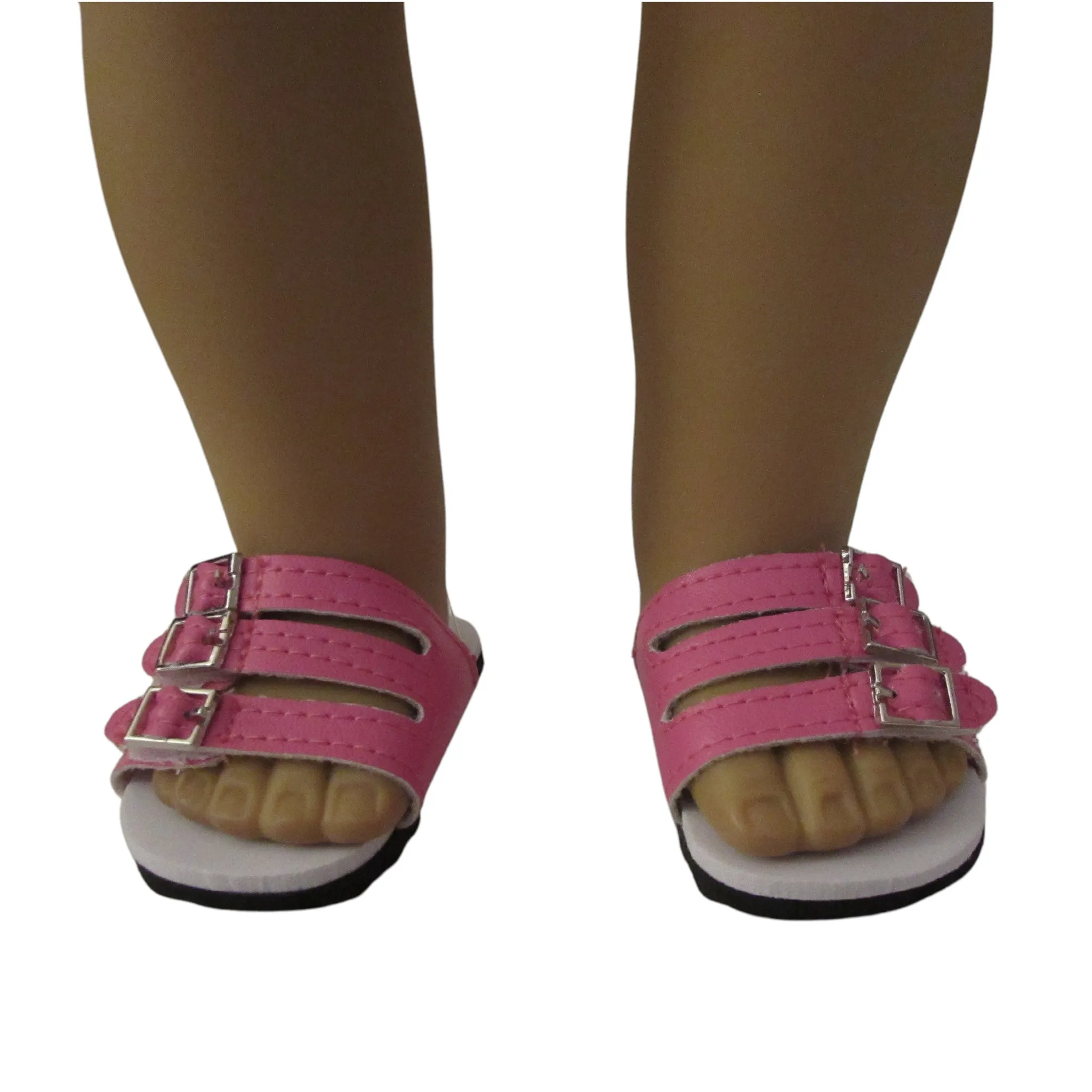 Pink Strap Sandals for 18-inch dolls