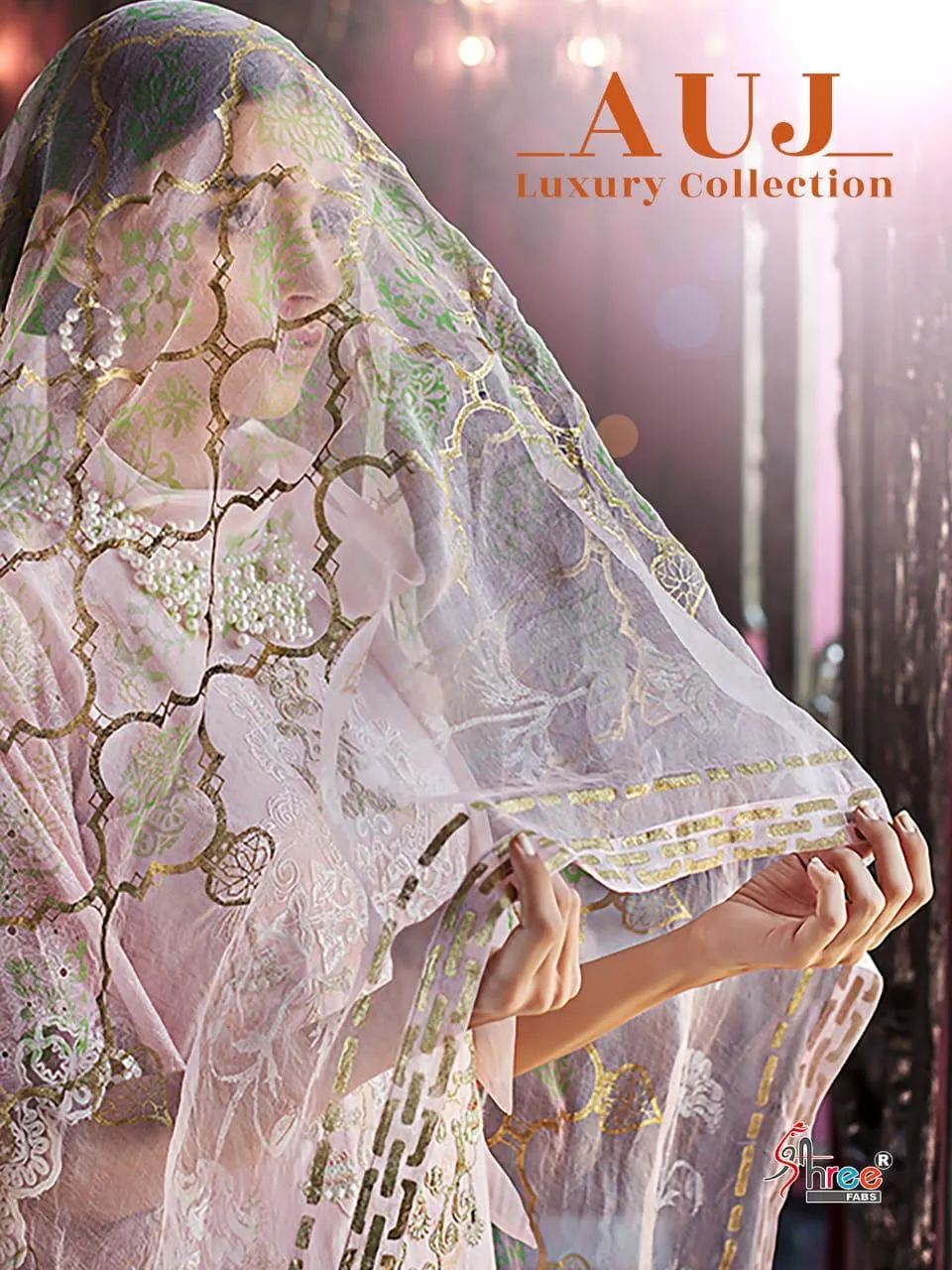 Shree Fabs Auj Luxury Collection Lawn Cotton Pakistani Salwar Kameez