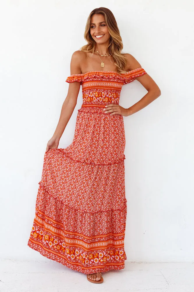 Sunset Boulevard Maxi Dress