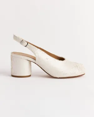 Tabi Slingback H60 in White