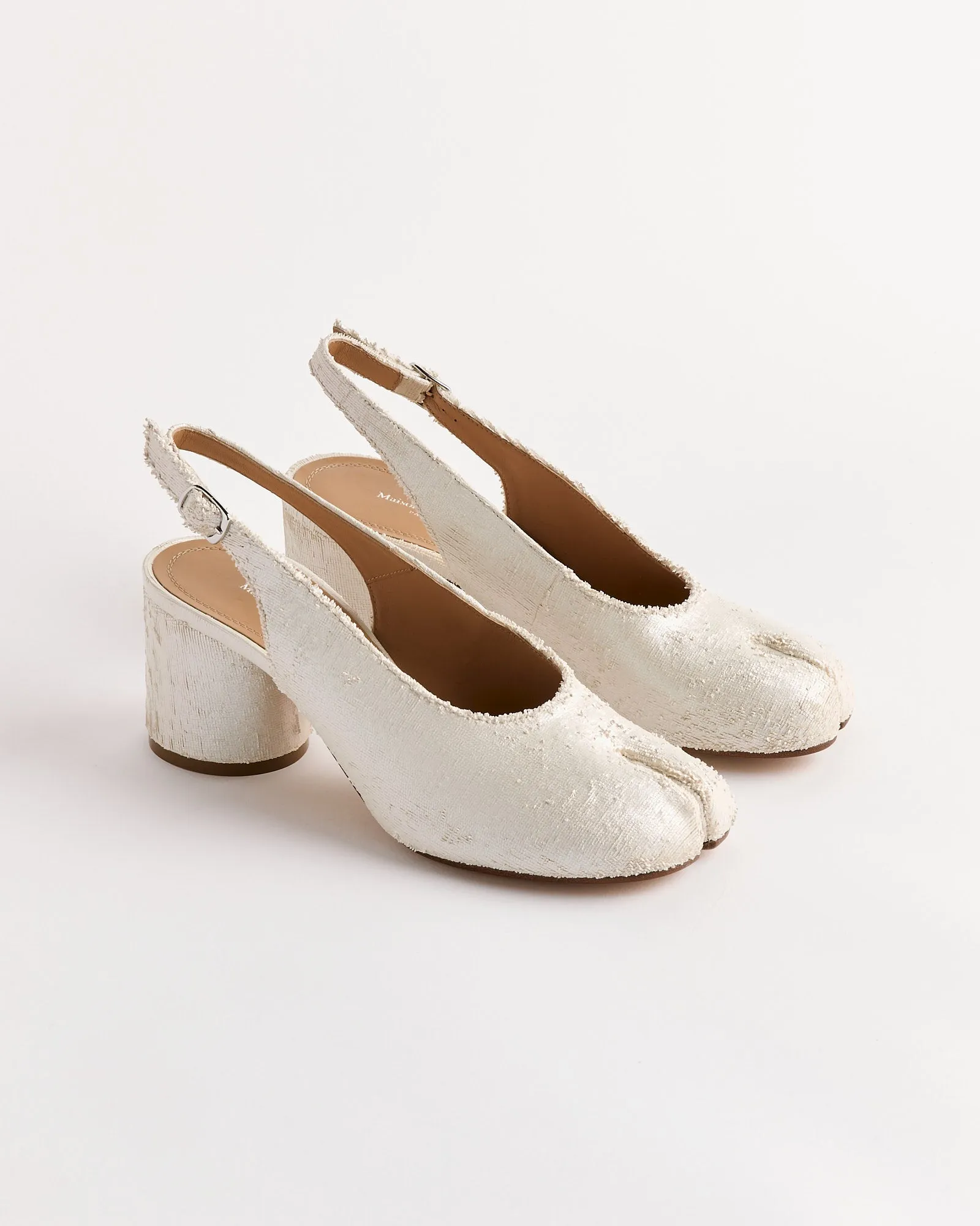 Tabi Slingback H60 in White