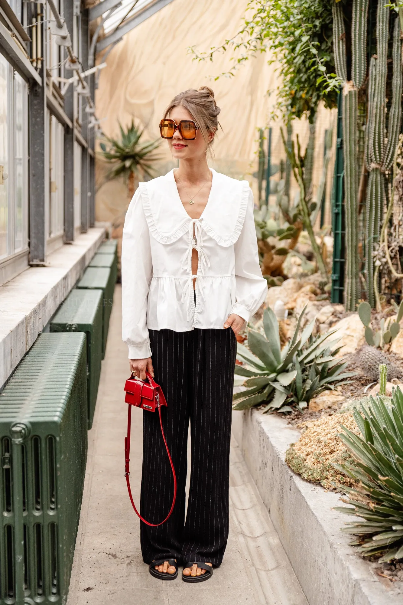 VIAhana HW pants black/pinstripe