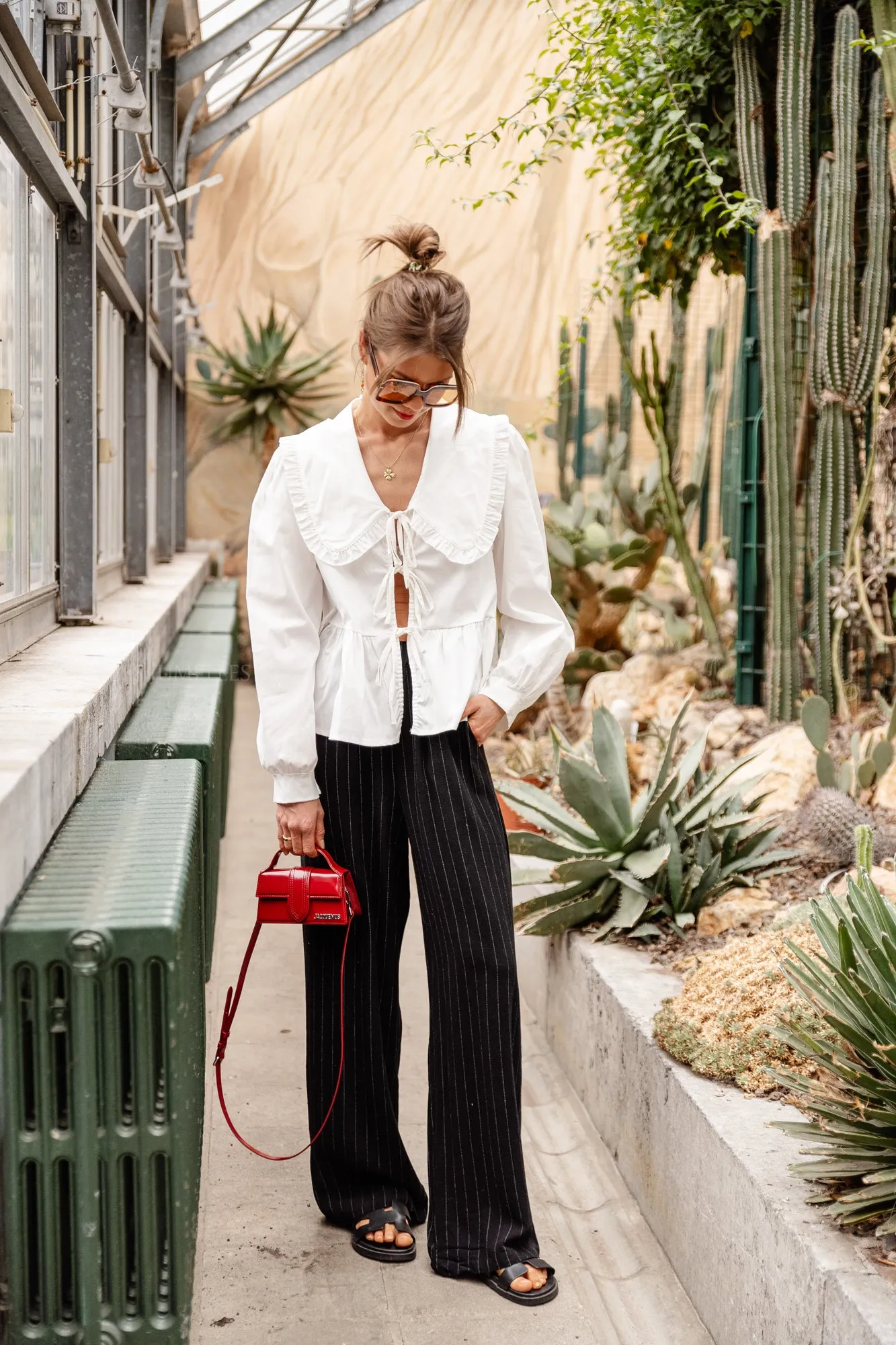 VIAhana HW pants black/pinstripe