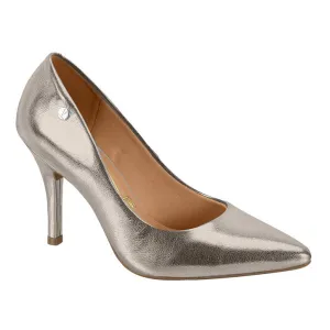 Vizzano 1184-1501 Pointy Toe Pump in Graphite Metallic Napa