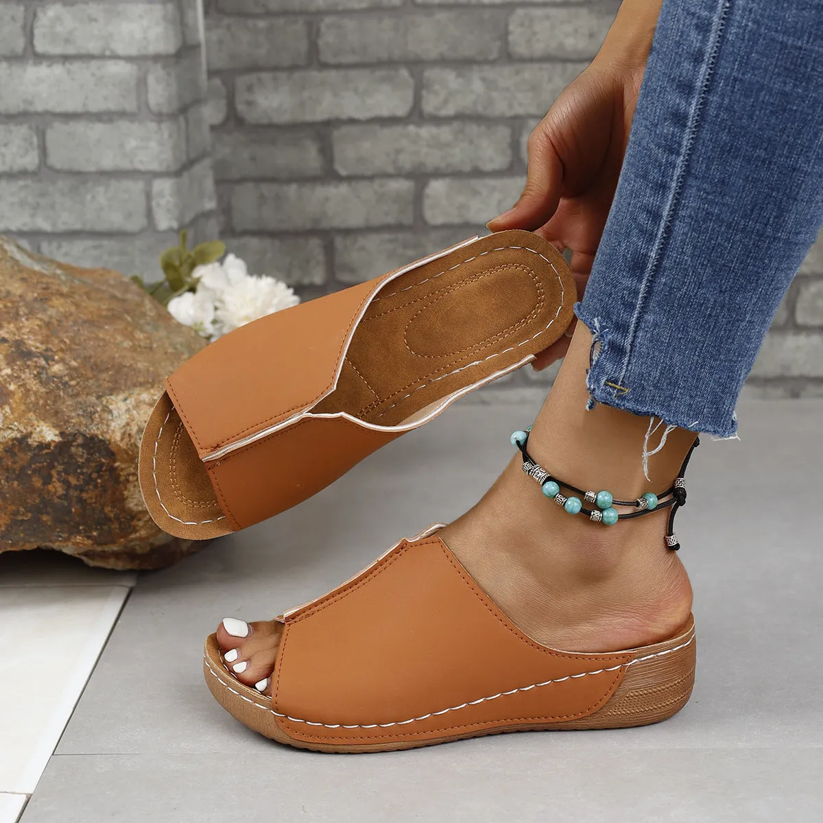 Women's Damping Sole Upgradation Stretch Lightweight Sandals