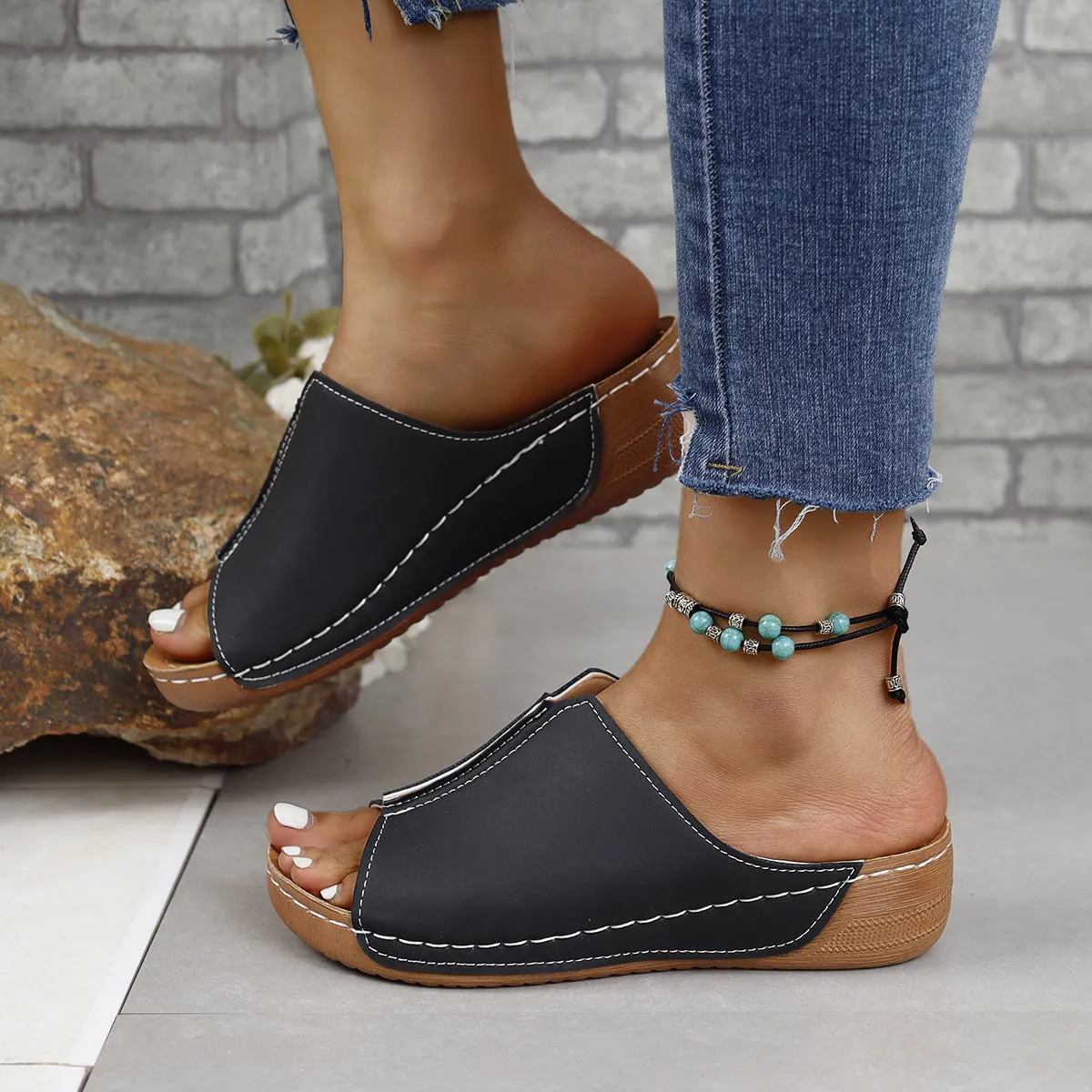 Women's Damping Sole Upgradation Stretch Lightweight Sandals