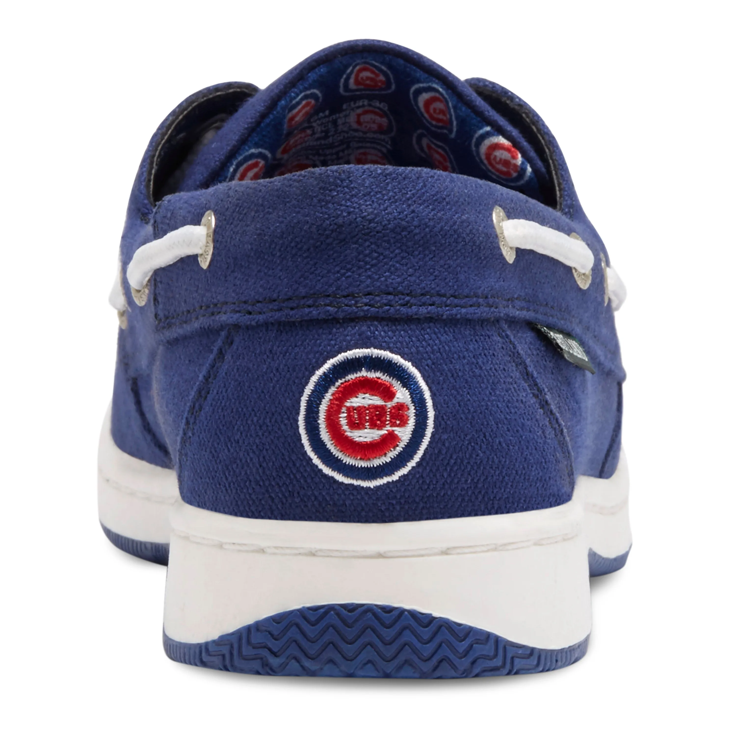 Women's Solstice MLB Chicago Cubs Canvas Boat Shoe